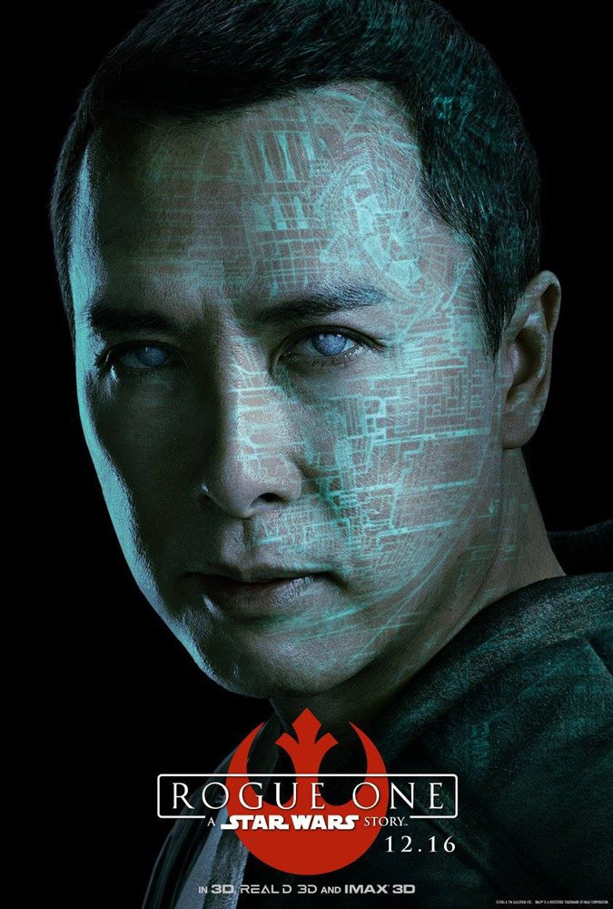 Donnie Yen as Chirrut Imwe