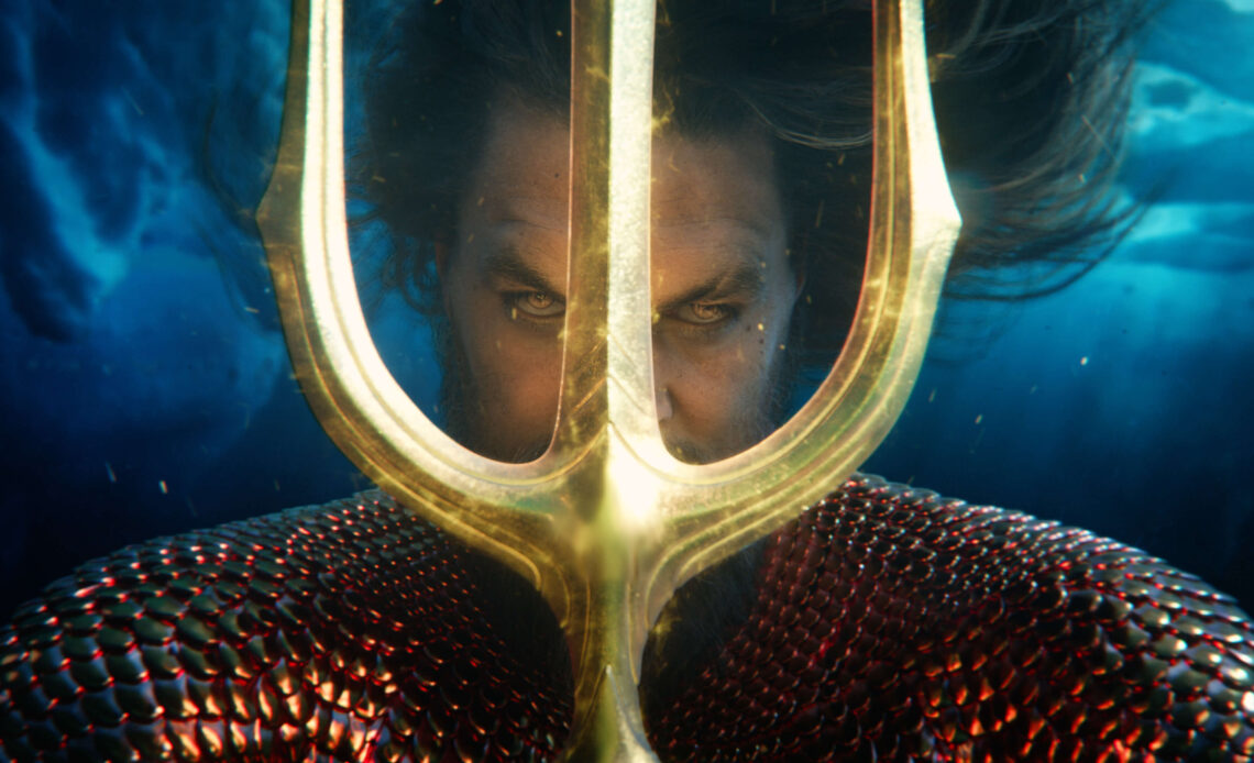 JASON MOMOA as Aquaman in Warner Bros Pictures action adventure Aquaman and the Lost Kingdom